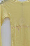 BASERANGE Tabby Star Long Sleeve T-Shirt Portugal BAS-TOTA-CG-SU24-ONE YELLOW